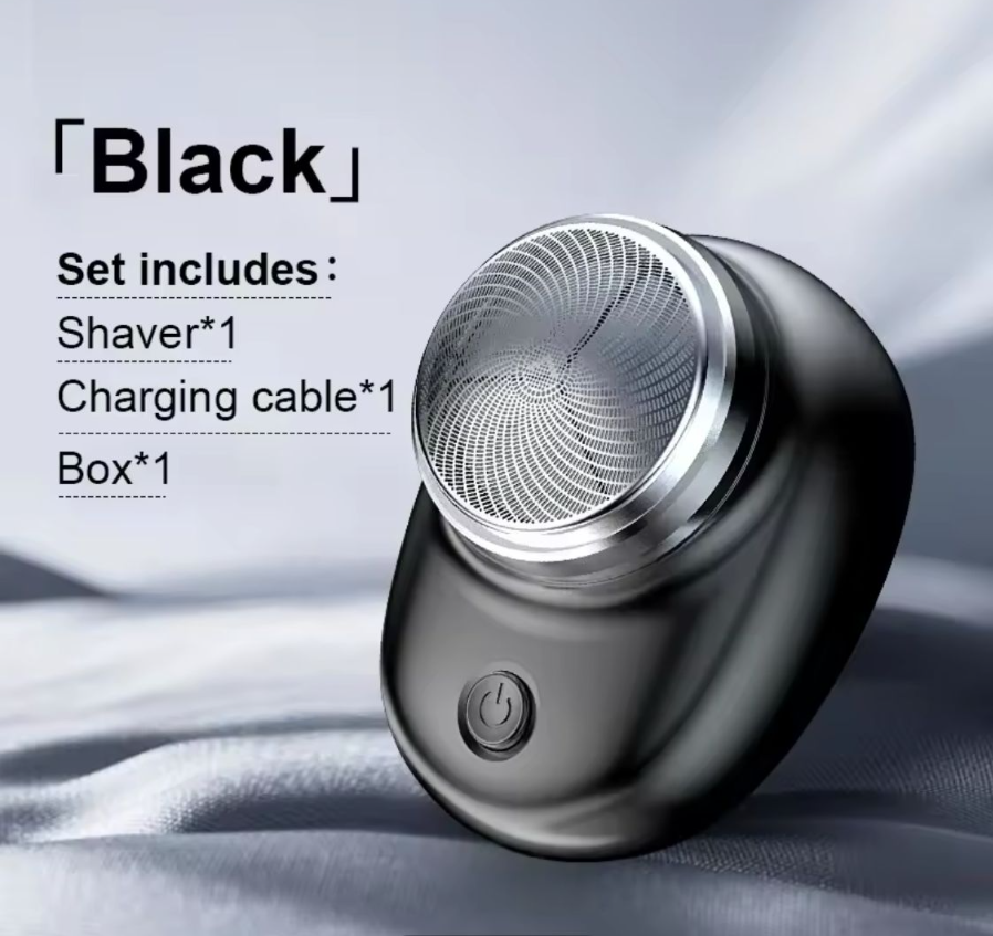 Mini Portable Stainless Steel Rechargeable Shaver Facial Beard And Body Hair Trimmer For Men And Women